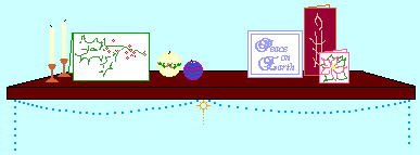 cards on shelf ©ejm2002 (gif 2.94kb)