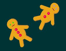 Advent 2003: gingerbread men