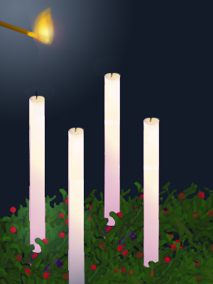 Advent Candles ©ejm2015