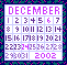Dec calendar 2002 ©ejm (gif 886bytes)