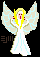 Angel playing cymbals facing forward ©ejm (animated gif 2.39kb)