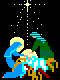 Nativity scene ©ejm (animated gif 978bytes)