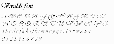 Vivaldi Font looks